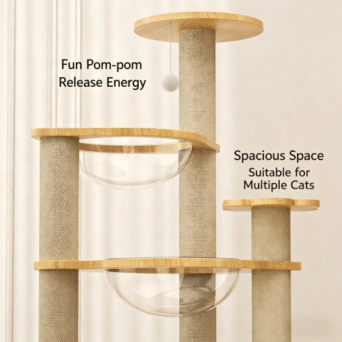 3-Tier Cat Tree House