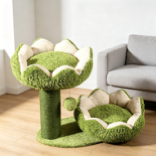 Double Lotus Pet Bed