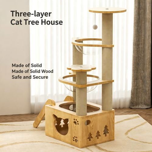 3-Tier Cat Tree House