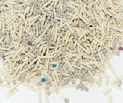 Tofu Bentonite Polymer Mixed Cat Litter （Grade A）