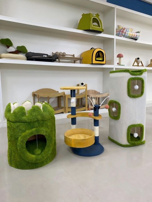 cat house & cat tree & cat bed & cat toy